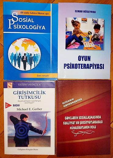Kitablar və jurnallar: Psixologiya və biznes mövzularında 4 kitablıq dəst Dəstənin tərkibi — 1