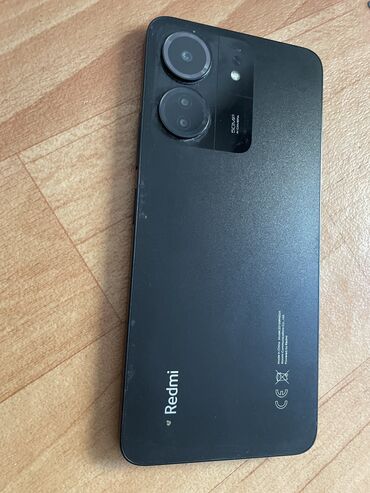бу телефондор: Redmi, Redmi 13C, Колдонулган, 256 ГБ, түсү - Кара, 2 SIM