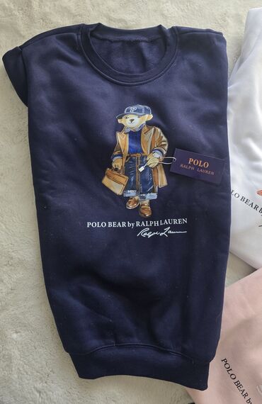 Dukserice: Ralph Lauren, S (EU 36), Sa ilustracijom, Jednobojni — 12