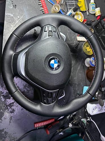 bmw m: BMW sükan çarxı – çoxfunksiyalı, dəri üzlü - Orijinal BMW sükan — 1