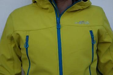 pull: Muška outdoor softshell jakna – žuta sa plavim rajsferšlusima - — 10