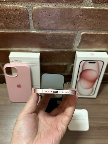 Apple iPhone: IPhone 15, Новый, 128 ГБ, Розовый, Коробка, 100 % — 5