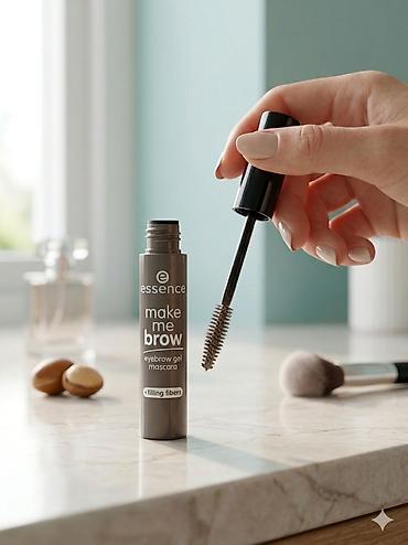 torbe b: Essence Make Me Brow – gel maskara za obrve sa vlaknima za — 1