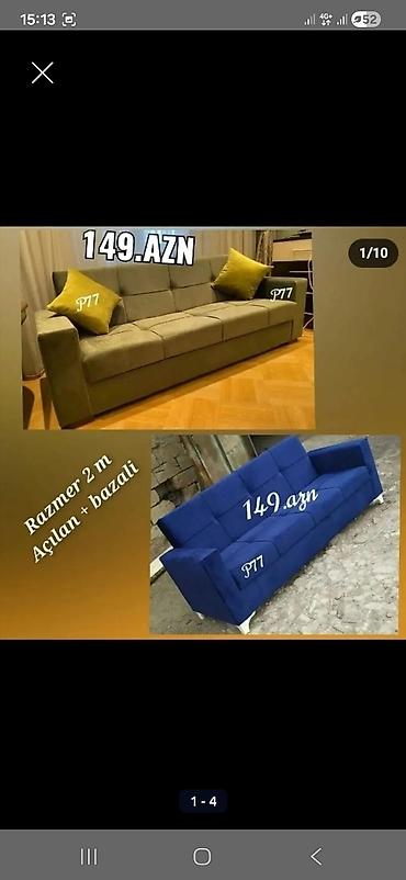 divan yastiqlari: Açılan-bazalı divanlar - Mexanizm: açılır, yataq funksiyalı; alt — 5