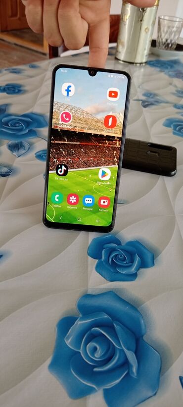 goycay telefon satisi: Samsung A30, 32 GB, rəng - Qara, Sensor, Barmaq izi, İki sim kartlı