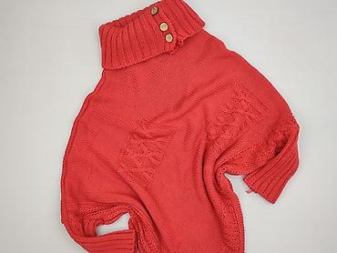 sweter w chmury: Ponczo damskie, rozmiar One size — 1