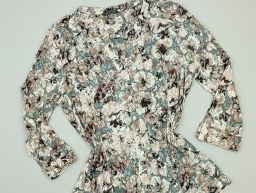 bluzki z bufkami w kwiaty: Blouse, S (EU 36), condition - Fair