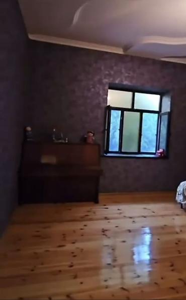 3 otaqlı həyət evi - Plan: işıqlı qonaq otağı, 2 yataq otağı, mətbəx