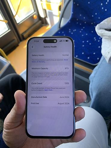 айфон 1 про: IPhone 15 Pro, Новый, 128 ГБ, Natural Titanium, 81 % — 7