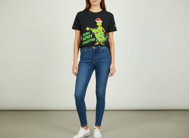 guess t shirty asap rocky: Sinsay, T-shirt damski, rozmiar S