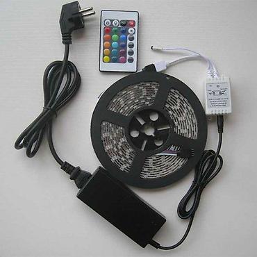 fo: Led traka RGB 16-20 boja 5050smd 3-40metara. 800rsd RGB SET PLAVA — 6