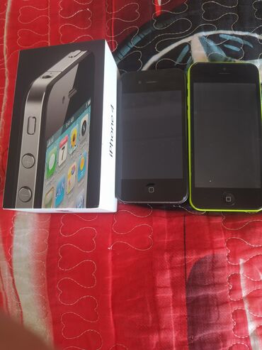 apple iphone 5c v Azərbaycan | Kabellər və adapterlər: IPhone 4 | 16 GB | Qara