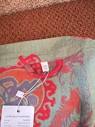 женские халат: Халат 2XL / 54 Размеры есть - Женский халат на запах с поясом и — 4