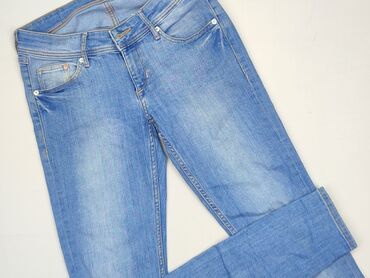 czarne jeansy lee damskie: H&M, Jeansy damskie, rozmiar S