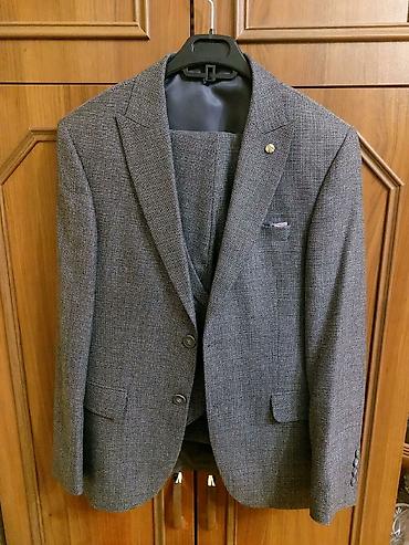 north face kurtka: Мужской костюм, Зимний, L, цвет - Серый — 1