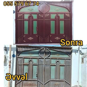 Həyət darvazaları: 🏠 Darvaza Təmir və Rəngləmə Xidməti! 🖌️ Ev və obyekt darvazalarınızı -da lalafo.az — 3 Həyət darvazaları: 🏠 Darvaza Təmir və Rəngləmə Xidməti! 🖌️ Ev və obyekt darvazalarınızı — 3