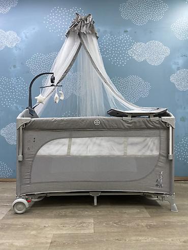 Manejlər: 👶 Yeni Model Cool Baby P906 Qatlana Bilən Manej Çarpayısı Körpənizin — 2