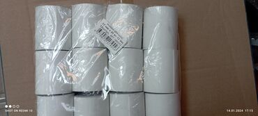 туалетная бумага бишкек: Продаю бумагу рулон для кассы аппарата, размер 57×40 и бумага для