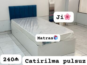 tək nəfərlik matras: Yeni, Təknəfərlik çarpayı, Matras ilə