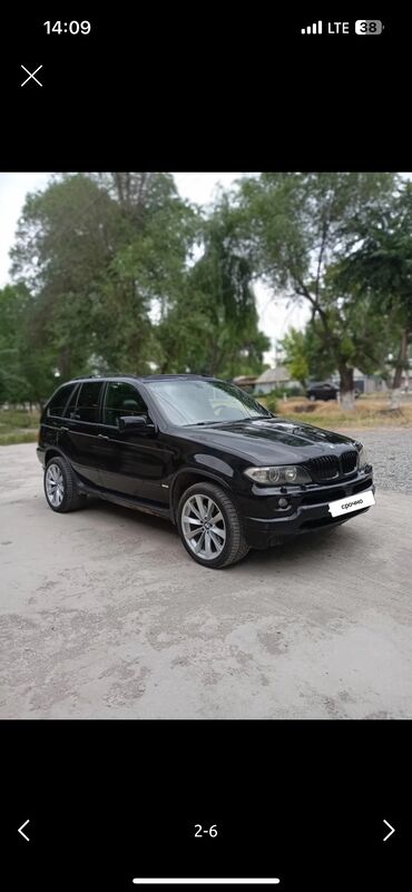 срочно продать машину: BMW X5: 2004 г., 4.8 л, Типтроник, Бензин, Кроссовер