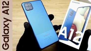 a12 kabrolari: Samsung Galaxy A12 | Yeni | 64 GB | rəng - Göy | Sensor