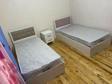tek matraslar: Новый, Односпальная кровать, Без подьемного механизма, С матрасом, Без выдвижных ящиков, Беларусь