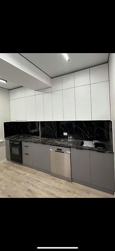 Кухонные гарнитуры: Кухонный гарнитур, цвет - Серый — 3