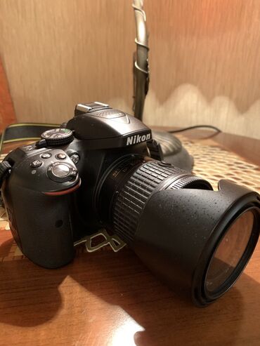 цифровой фотоаппарат canon powershot sx410 is red: Nikon DSLR fotoaparat (D5300) - Korpus: Nikon (üst paneldə rejim