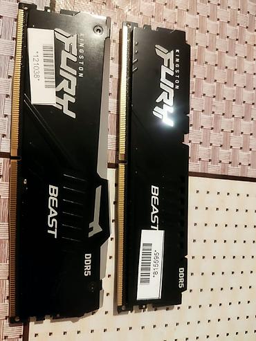 64gb 32×2 5600mgh cl40. Ddr5 разные плашки вместе работают отлично