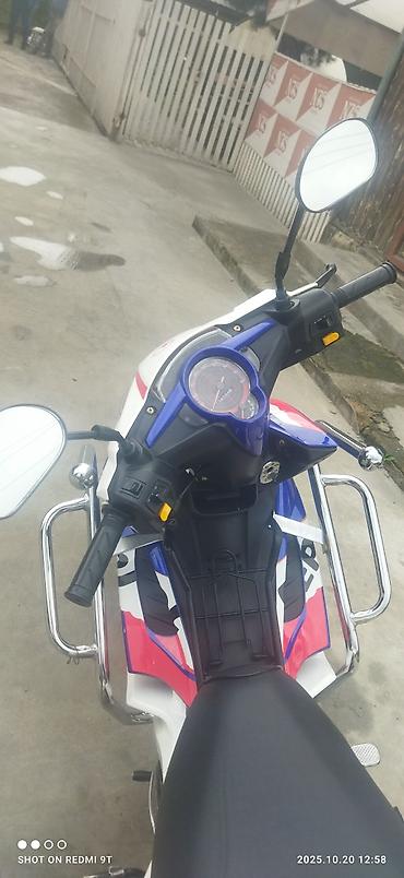 Mopedlər,skuterlər: Satılır 8 aydır almışam heç bir prablemi yoxdur 110 kubdur kuryerə — 7
