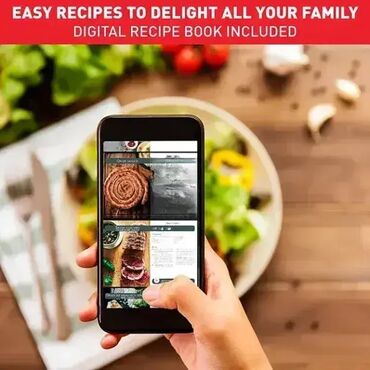 Ostali kuhinjski aparati: TEFAL Friteza EY501815. Nova friteza na vruć vazduh sa kapacitetom na lalafo.rs — 7 Ostali kuhinjski aparati: TEFAL Friteza EY501815. Nova friteza na vruć vazduh sa kapacitetom — 7