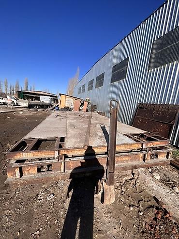 Тележки: Промышленная платформа на колёсах (металлическая тележка-платформа) — 6