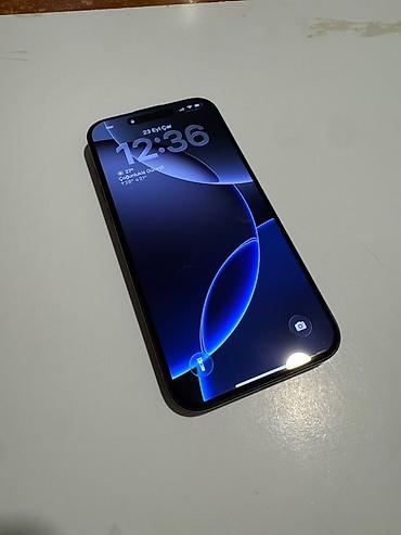 2 əl telefonlar: IPhone 16 Pro Max, 256 GB, Black Titanium, Simsiz şarj, Face ID, Sənədlərlə — 3