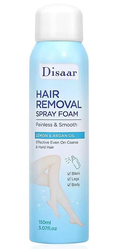 aminol yağ: Disaar Hair Removal Spray Foam – Limon və Arqan Yağı tərkibli — 1