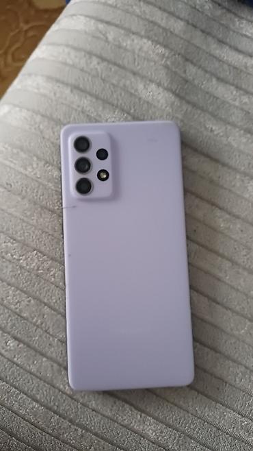 iphone 16 pro kontakt: Samsung Galaxy A52, rəng - Bənövşəyi, Barmaq izi — 1