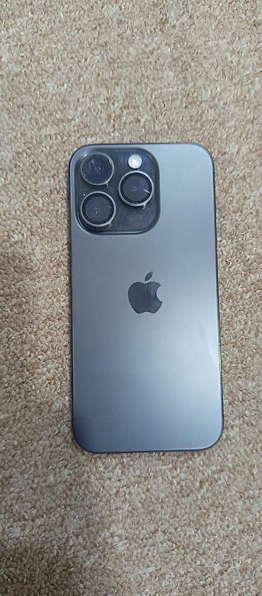 IPhone 15 Pro, Б/у, 128 ГБ, Голубой, Чехол, 88 %