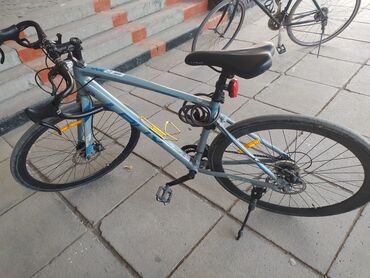 велосипеды из кореии: Шоссейный велосипед, Другой бренд, Рама L (172 - 185 см), Алюминий, Корея, Б/у
