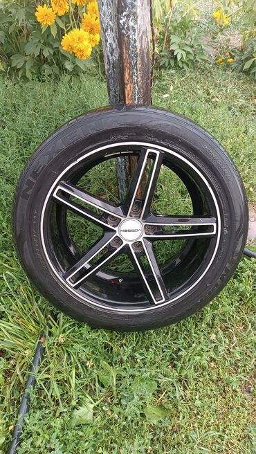 диск r12: Дөңгөлөктөр монтажда 225 / 50 / R 17, Жай, 1 даана, Жеңил унаалар, Куйма