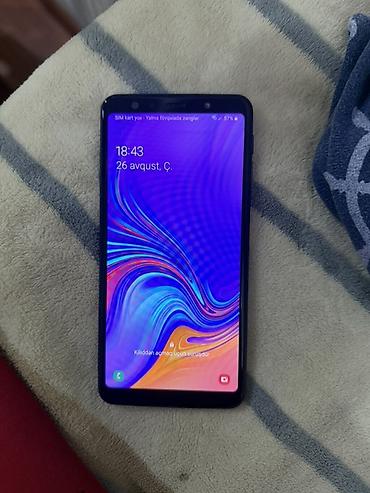 samsung s7 2017: Samsung Galaxy A7 2018, 64 GB, rəng - Qara, İki sim kartlı — 2