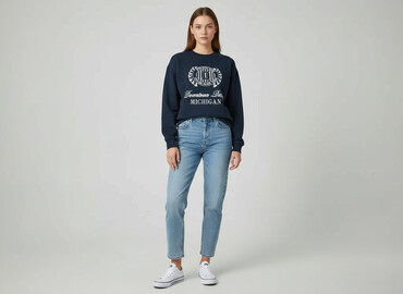 koszulka wisły: Sinsay, Women`s sweatshirt, size S