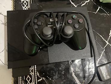 PS2 & PS1 (Sony PlayStation 2 & 1): Playstation 2 Slim Yanında 1 Pult+ Pes Serisi fifa ve elave oyunlar — 7