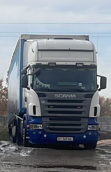 тигач тягач: Тягач, Scania, 2007 г., Шторный