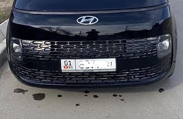 210 cdi: Передний бампер для Hyundai Staria (оригинал, заводской пластик). - — 7