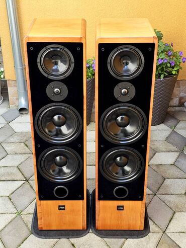 Zvučnici i stereo sistemi: Canton Ergo SC-L – podnostojeće Hi‑Fi zvučne kutije - Tip: 3‑tronski — 4