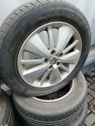 rv: Колеса в сборе 215 / 60 / R 17, Лето, Б/у, Комплект, Легковые, Литые, отверстий - 5 — 1
