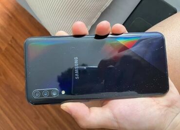 Samsung A30s, Б/у, цвет - Синий, 2 SIM