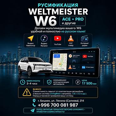 наклейка самолет на авто: Русификация Weltmeister W6 в Бишкеке 🇰🇬 Русский язык мультимедиа — 3