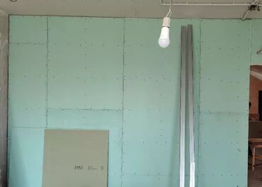 мелкие отделочные работы: Перегородки из гипсокартона. электромонтажные работы. наливной пол