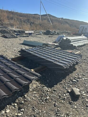 Profnastil: Metal dam örtükləri, rəng - Qara, Ünvandan götürmə, Pulsuz çatdırılma, Ödənişli çatdırılma, Zəmanətli