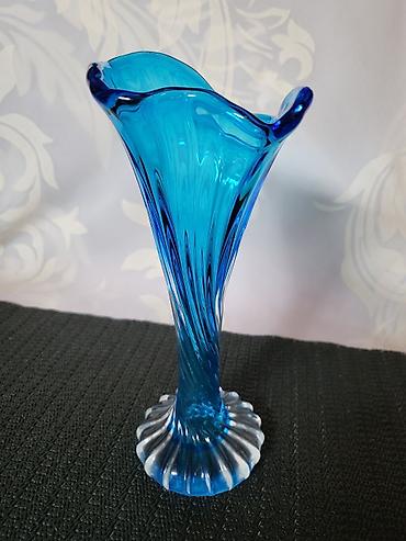 Vaze i saksije: Murano nova vaza,rucni rad 1960g +. Murano vaza,duvano staklo,sve na — 5